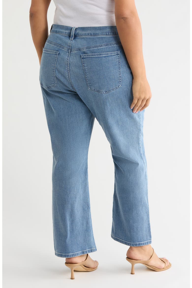 Ankle Kick Flare Leg Jeans, Alternate, color, CLASSIC INDIGO