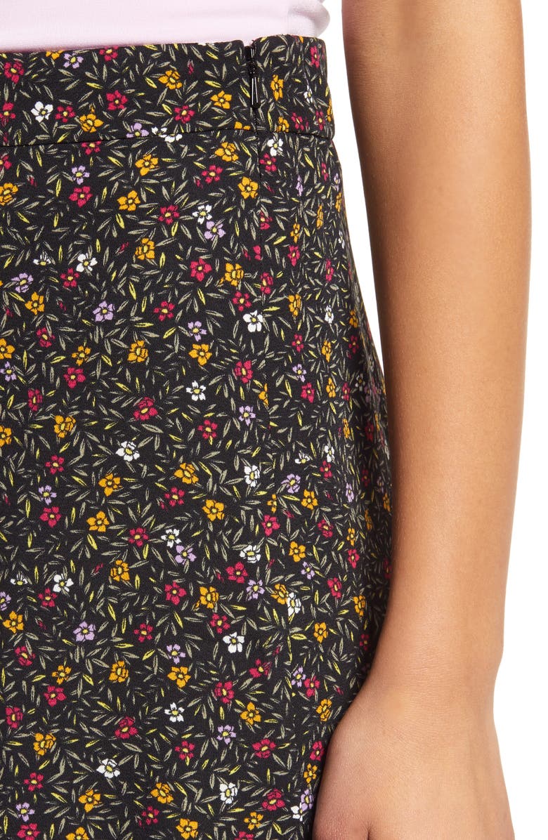 BP. Print Mini Skater Skirt, Alternate, color,