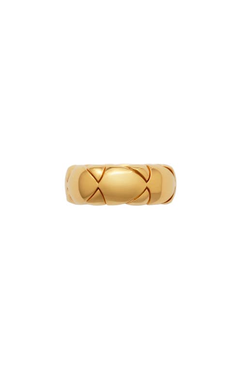 Shop Burberry Shield Segment Ring