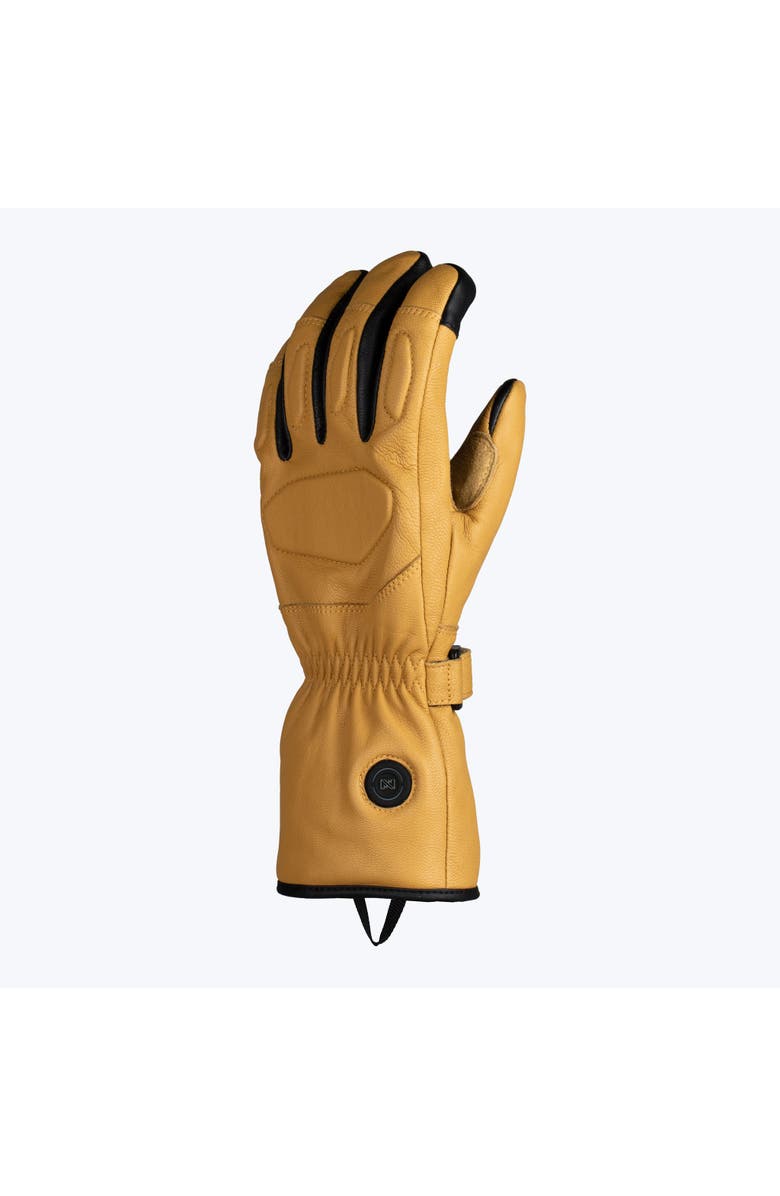 Mobile Warming Ranger V2 Waterproof Heated Leather Glove, Main, color, Tan