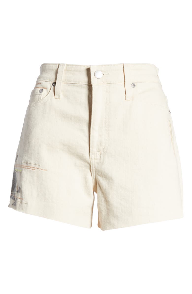 AG Alexxis High Waist Cutoff Denim Shorts, Alternate, color, Cabrillo Embroidered