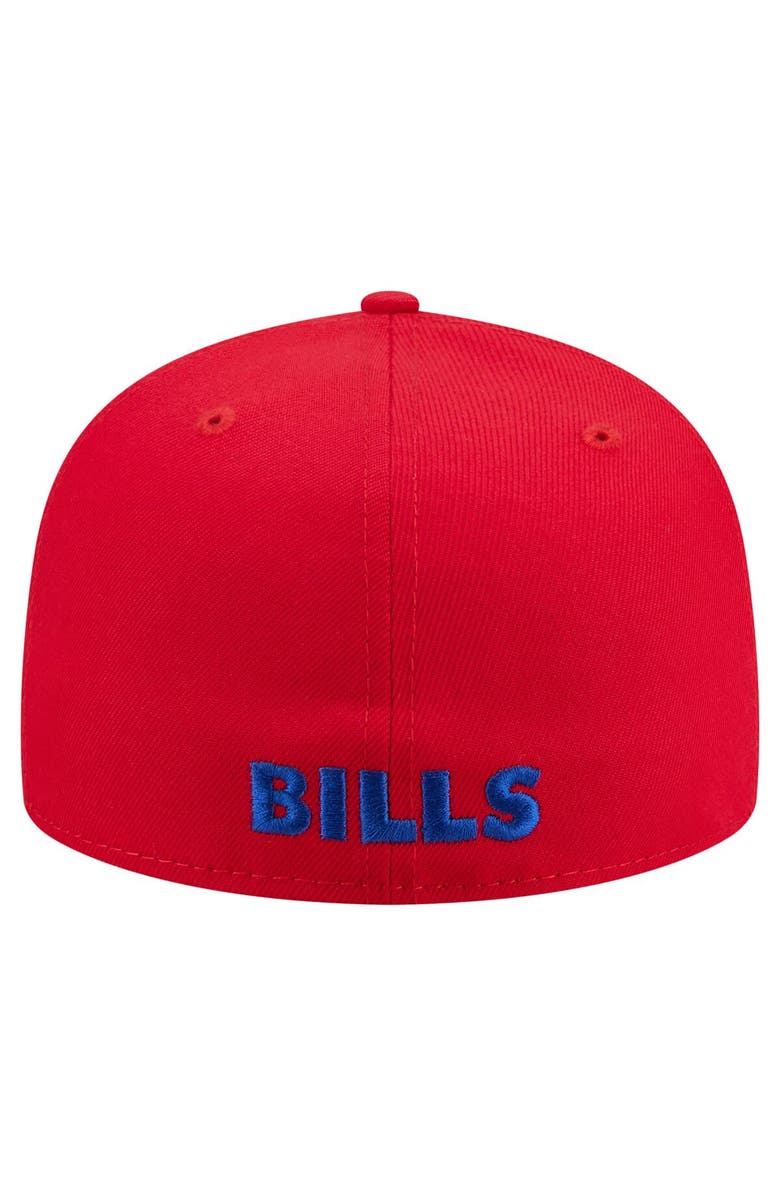 New Era Men's New Era Red Buffalo Bills 59FIFTY Fitted Hat, Alternate, color, Red