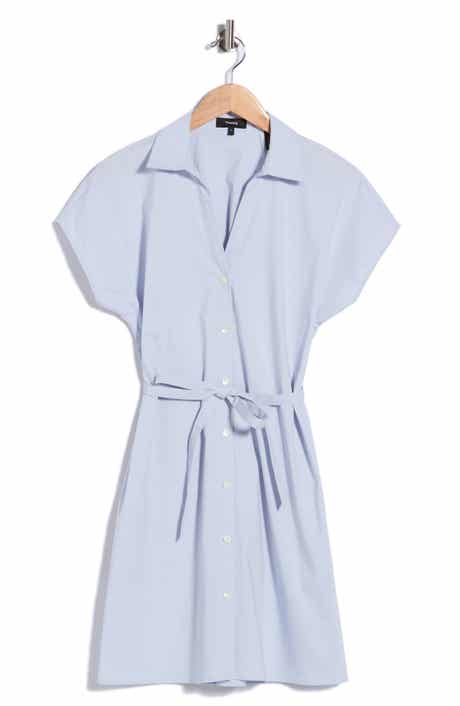 Tie Waist Dolman Sleeve Dress