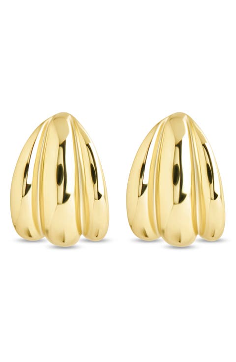 Taryn Layered Huggie Hoop Earrings