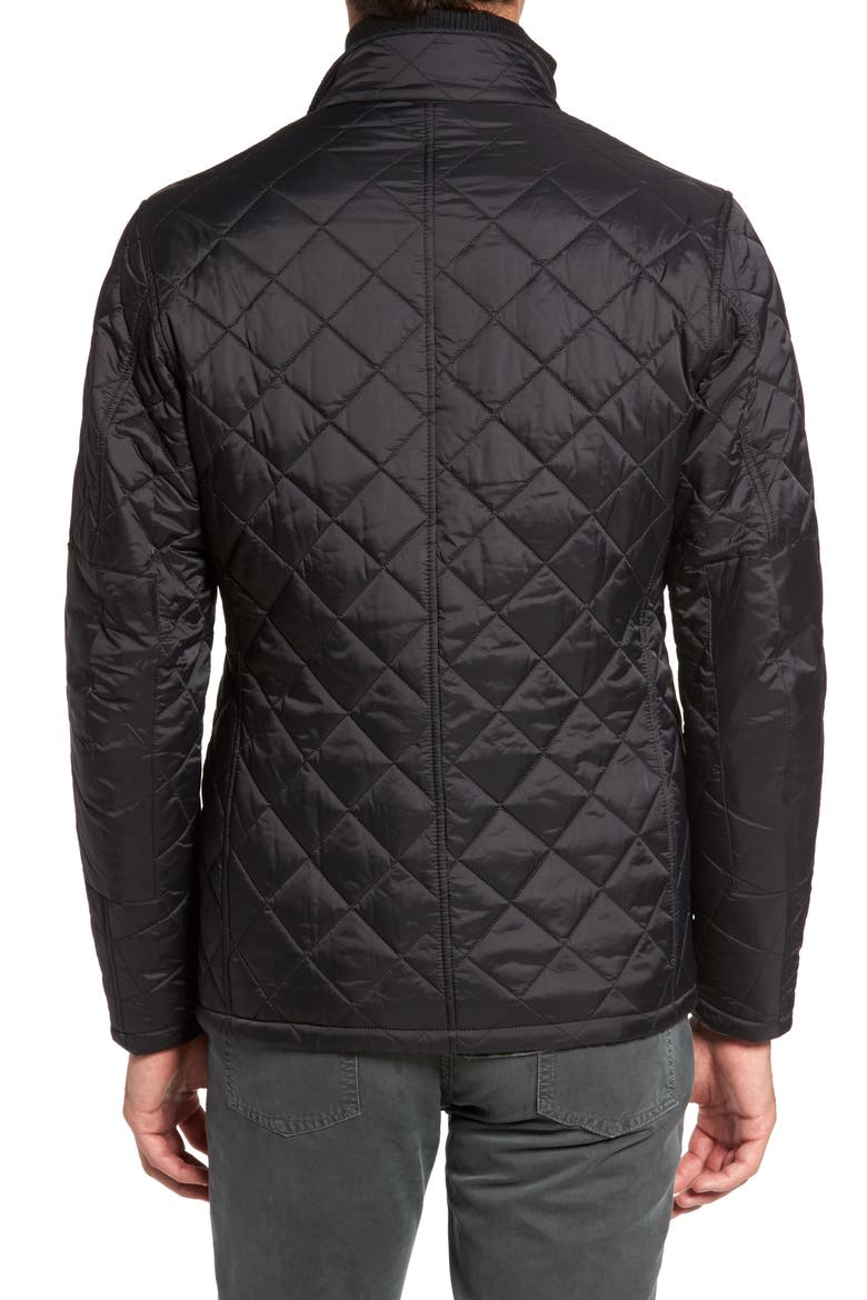 International Windshield Quilted Jacket, Alternate, color, BLACK