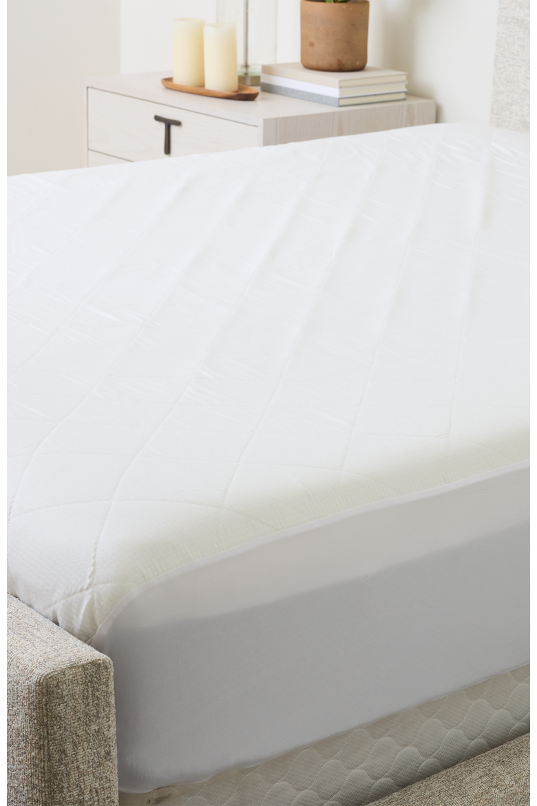 Performance Mattress Protector, Alternate, color, White