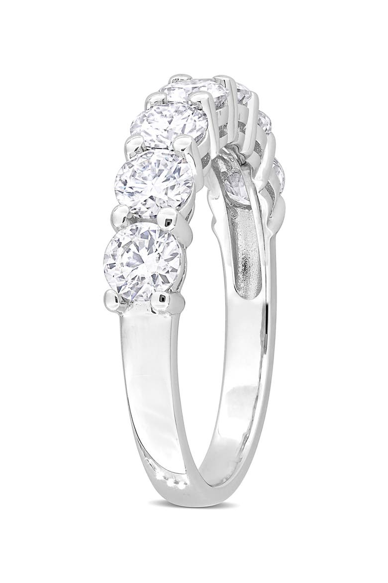 Sterling Silver Moissanite Ring, Alternate, color, WHITE SILVER