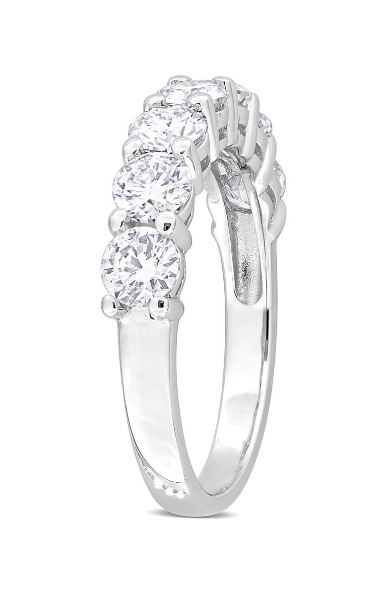 DELMAR Sterling Silver Moissanite Ring, Alternate, color,