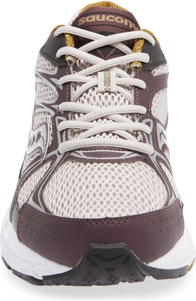 Saucony Gender Inclusive Ride Millennium Sneaker, Alternate, color, Grey/ Wine
