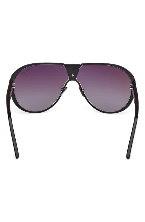 Tom Ford Vincenzo 64mm Pilot Sunglasses