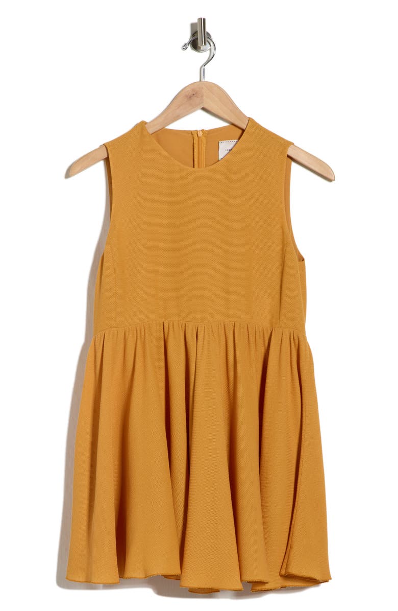 Longchamp Babydoll Top, Alternate, color, Honey