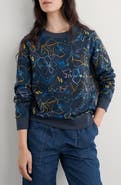 Seasalt Cornwall Bright Wave Organic Cotton Sweatshirt