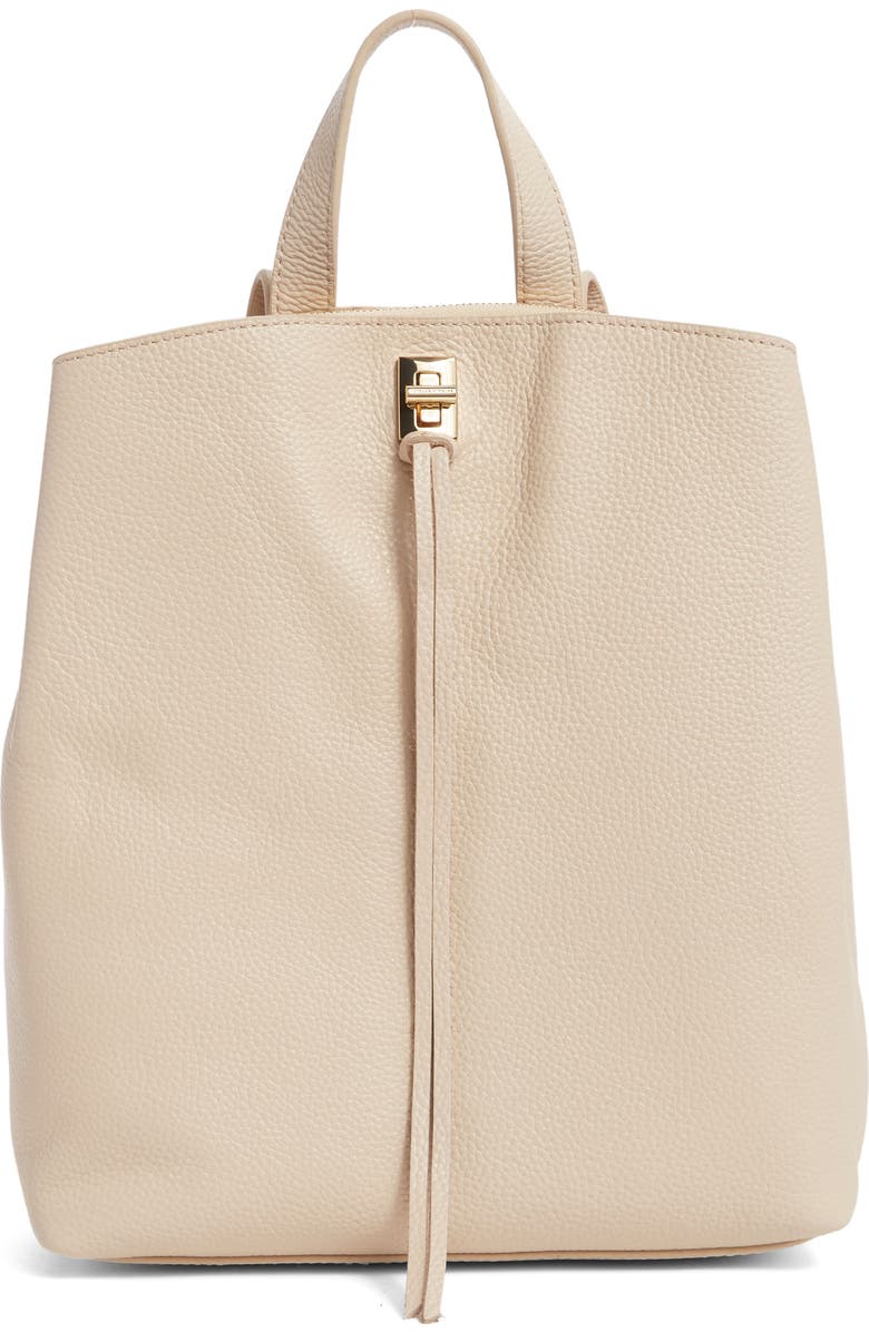 Rebecca Minkoff Darren Medium Leather Backpack, Main, color,