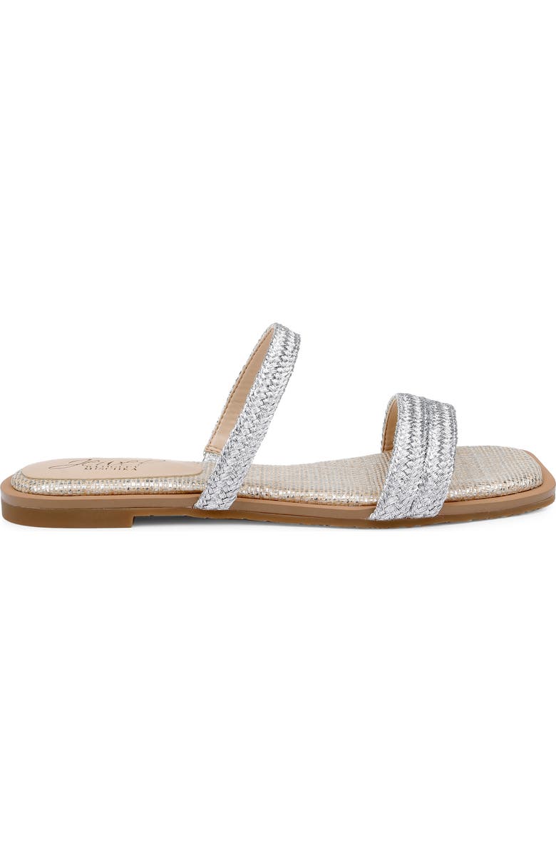 Jewel Badgley Mischka Helena Slide Sandal, Alternate, color,
