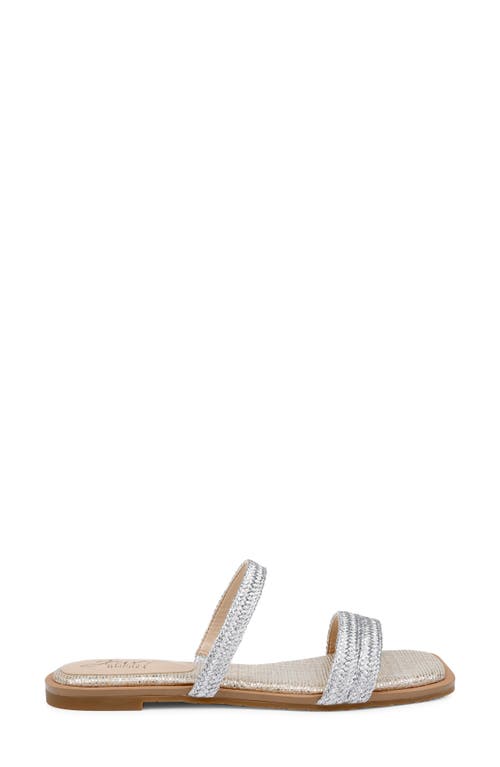 JEWEL BADGLEY MISCHKA JEWEL BADGLEY MISCHKA HELENA SLIDE SANDAL