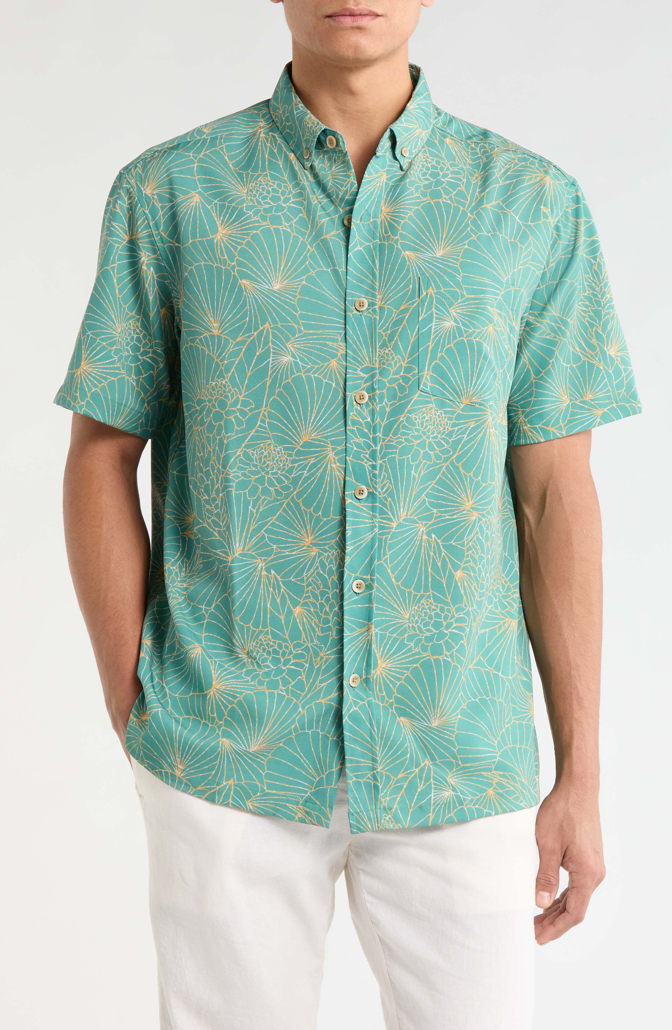 Ginger Lines Short Sleeve Shirt - image 3