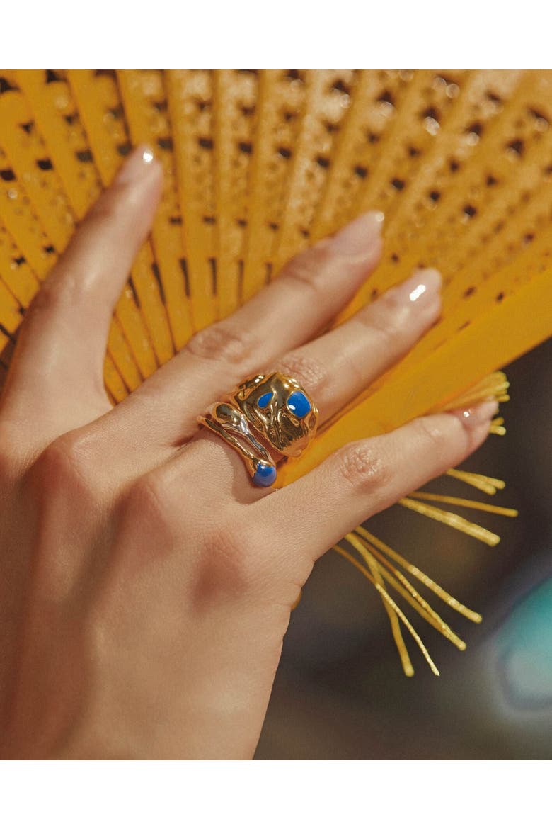 Ocean Baby Ring, Alternate, color, Gold/Silver