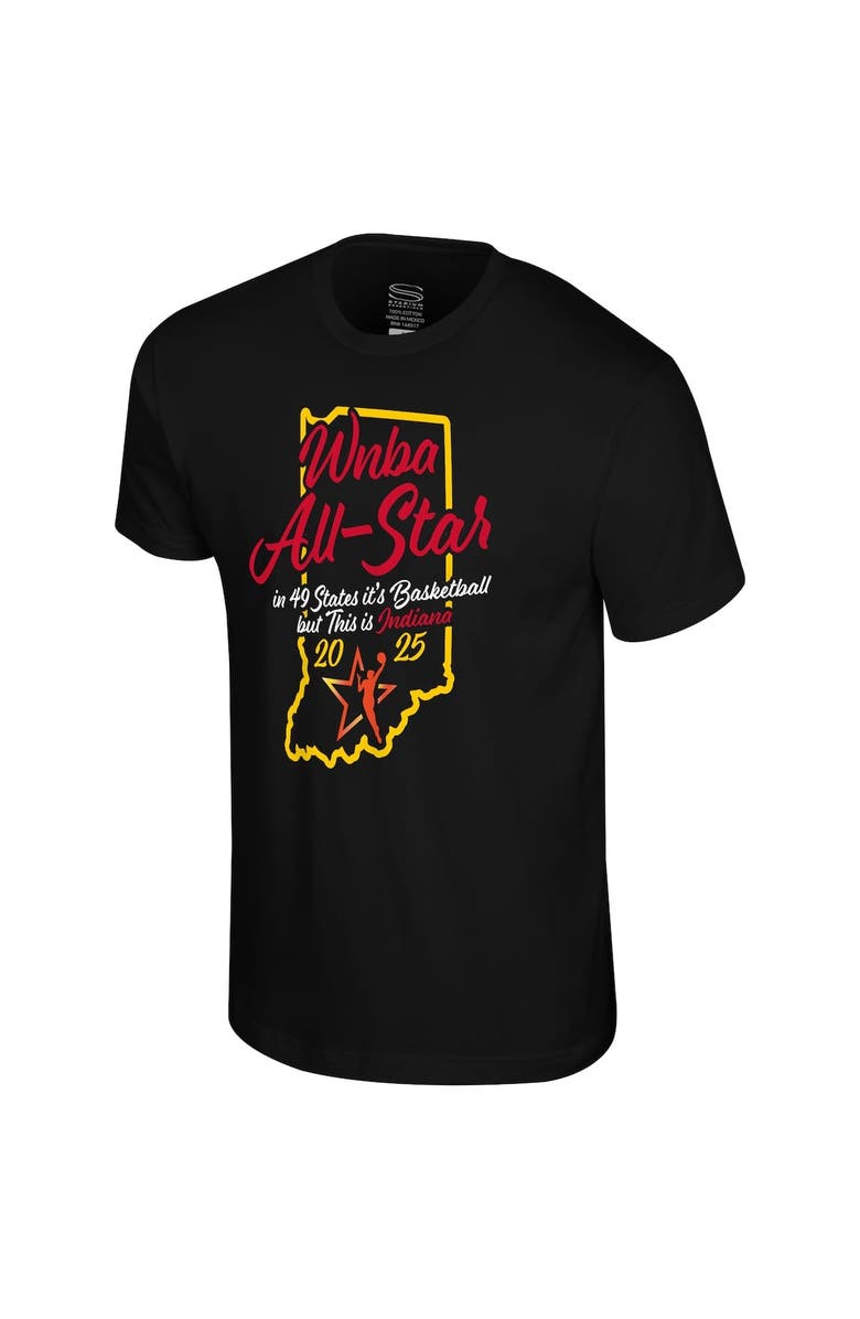 Stadium Essentials Unisex Stadium Essentials Black 2025 WNBA All-Star Game Home State T-Shirt, Alternate, color, Black