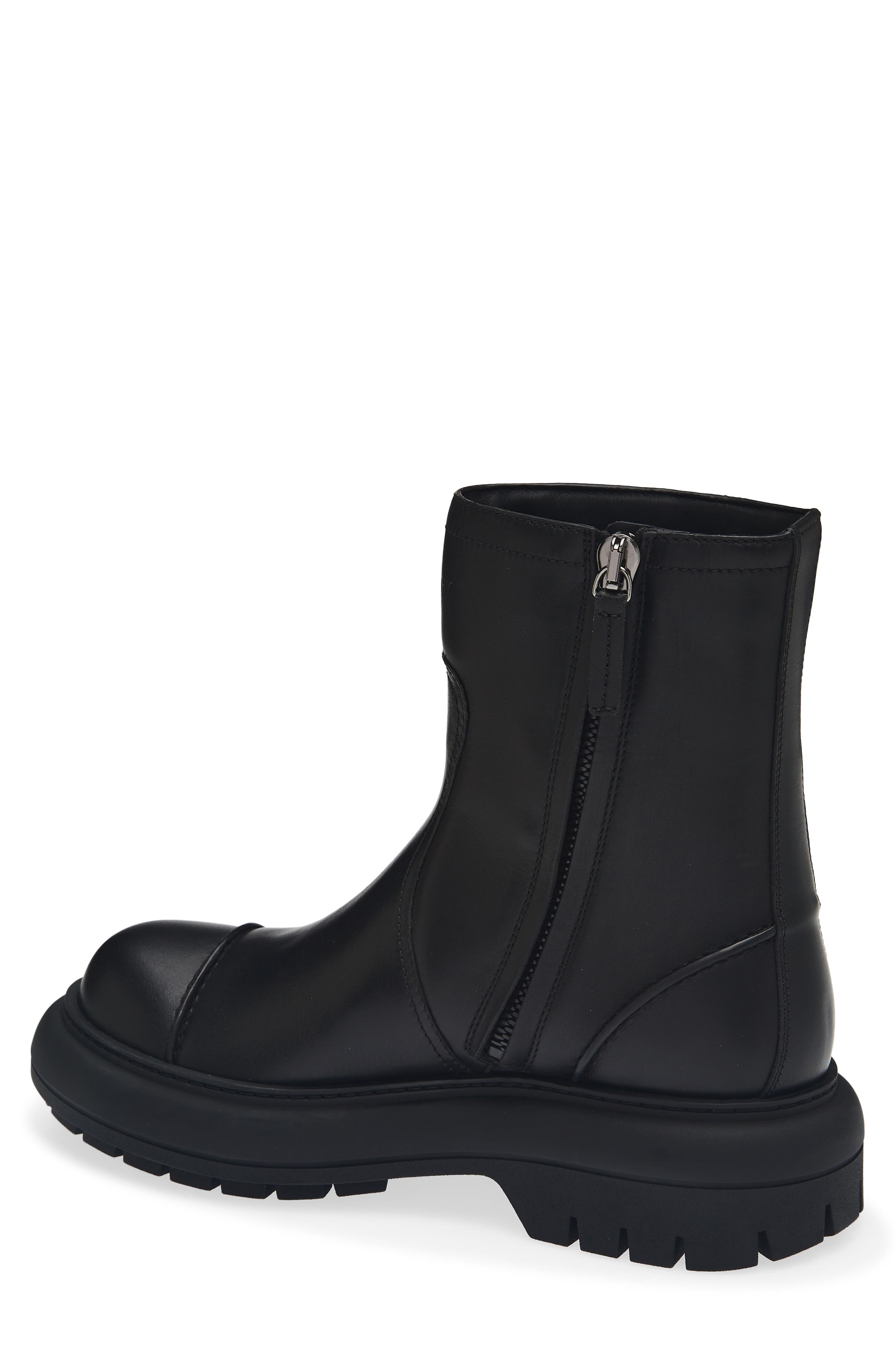 Cargo Biker Boot, Alternate, color, BLACK