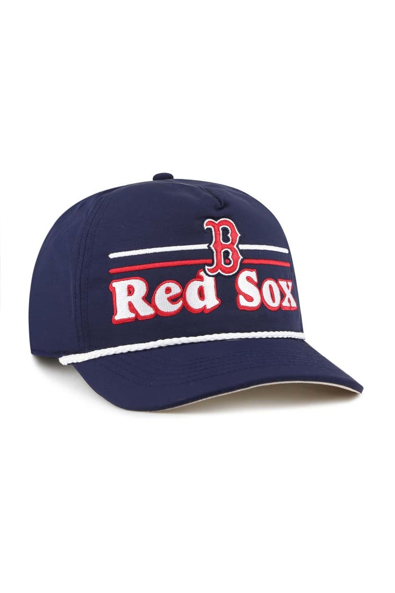 Men's '47 Navy Boston Red Sox Campscape Hitch Adjustable Hat, Alternate, color, Navy