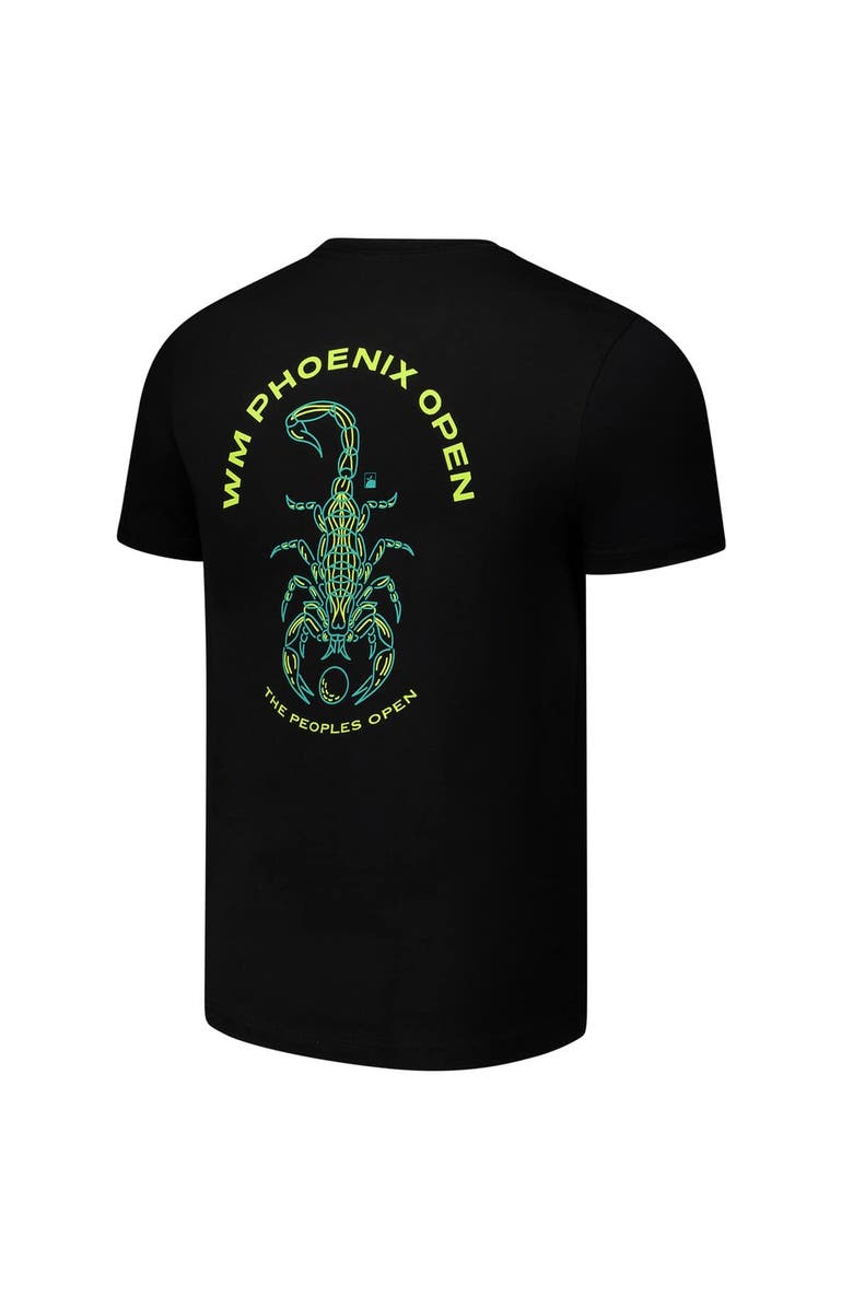 FLOMOTION Unisex Flomotion Black WM Phoenix Open Scorpion T-Shirt, Alternate, color, Black