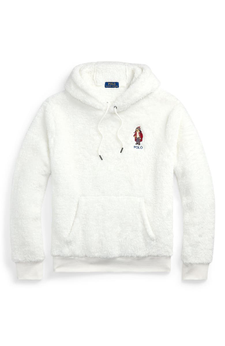 Polo Ralph Lauren Polo Bear High Pile Fleece Hoodie, Alternate, color,