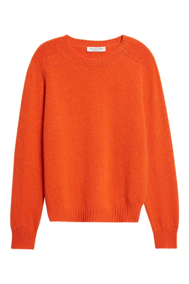 Blyth Lambswool Crewneck Sweater, Alternate, color, CULLODEN RED