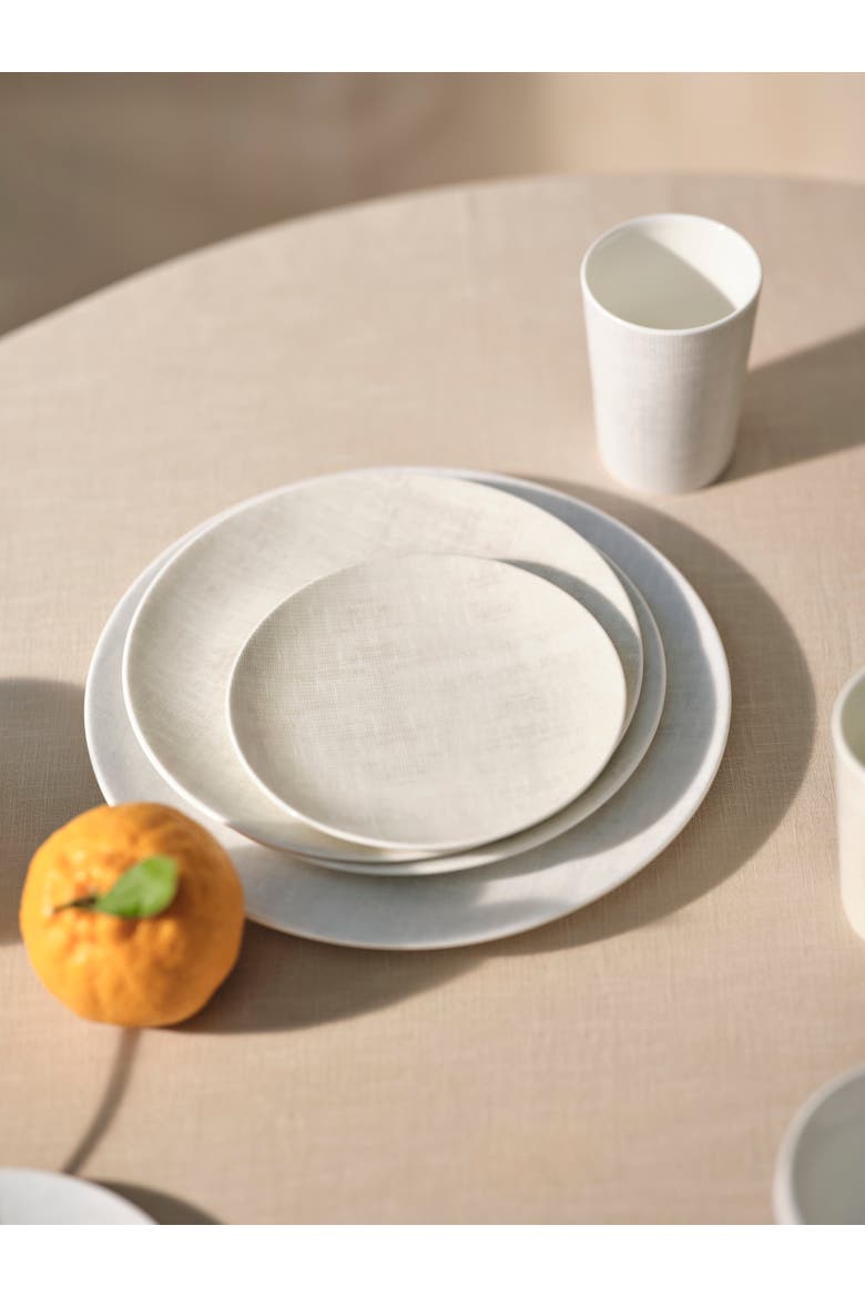 Yeon Salad Plate, Alternate, color, Ivory
