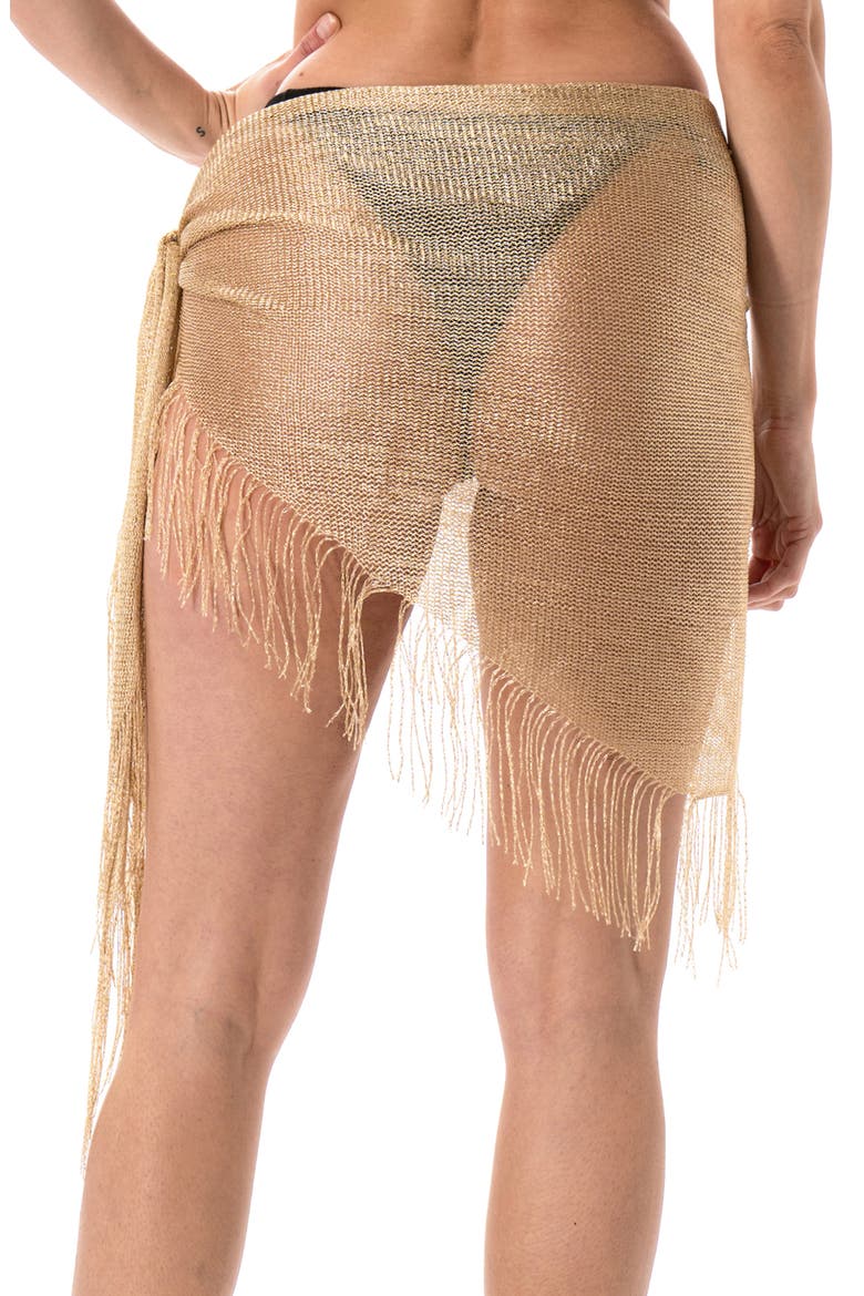 Netted Sarong, Alternate, color, GOLD
