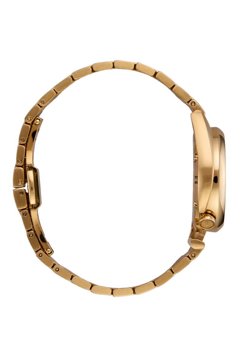 Eddy Bracelet Watch, 29mm, Alternate, color, ALL GOLD / COGNAC