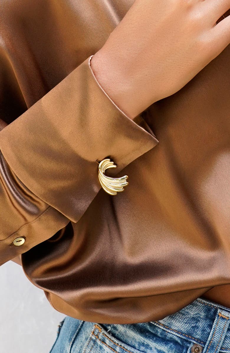 MARLYN SCHIFF Victoria Pin, Alternate, color, Gold