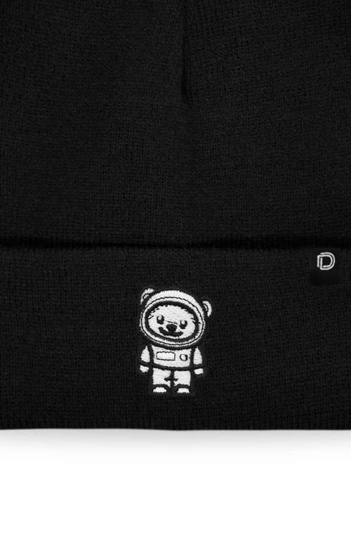 Dalix Ice Bear Beanie In Asphalt Gray