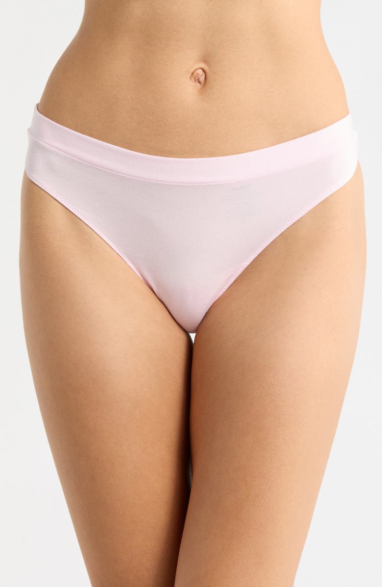 MeUndies FeelFree Thong, Main, color, Peony