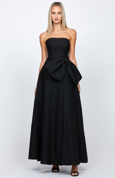 Zuzanna Strapless Bow Maxi