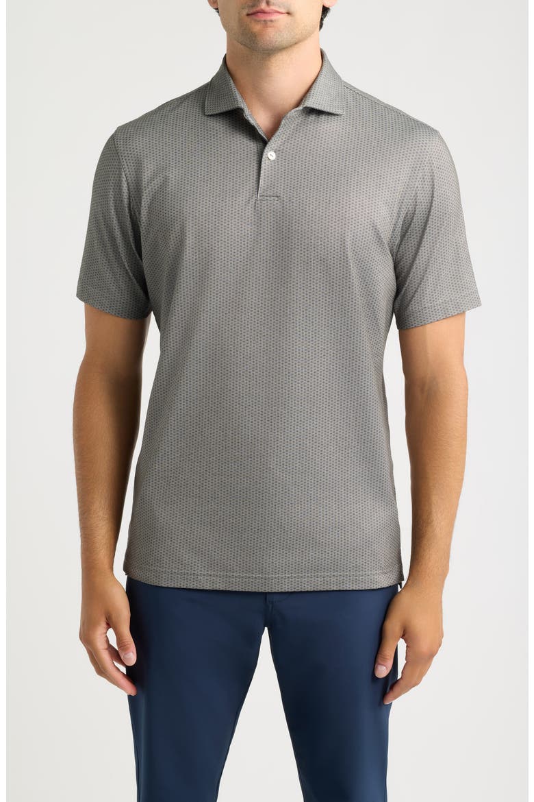 Albatross Crown Crafted Performance Polo, Main, color, DARK OLIVE