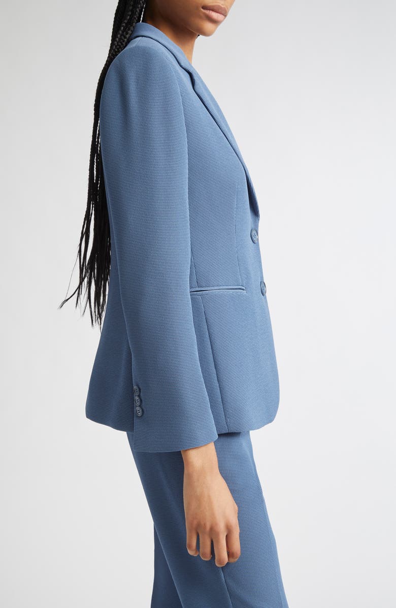 Emporio Armani Two-Button Blazer, Alternate, color, Solid Blue Navy