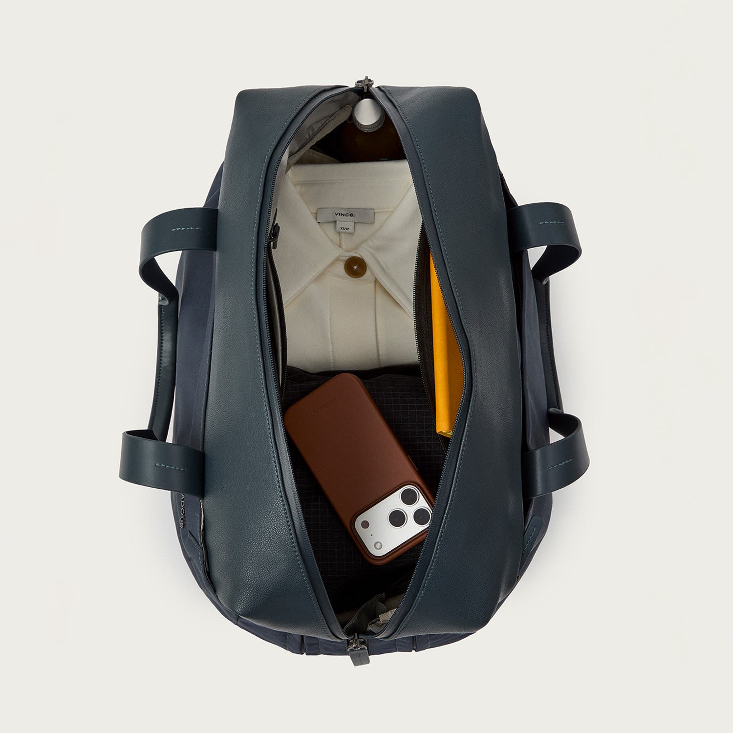 Apex Travel Duffle, Alternate, color, Basalt
