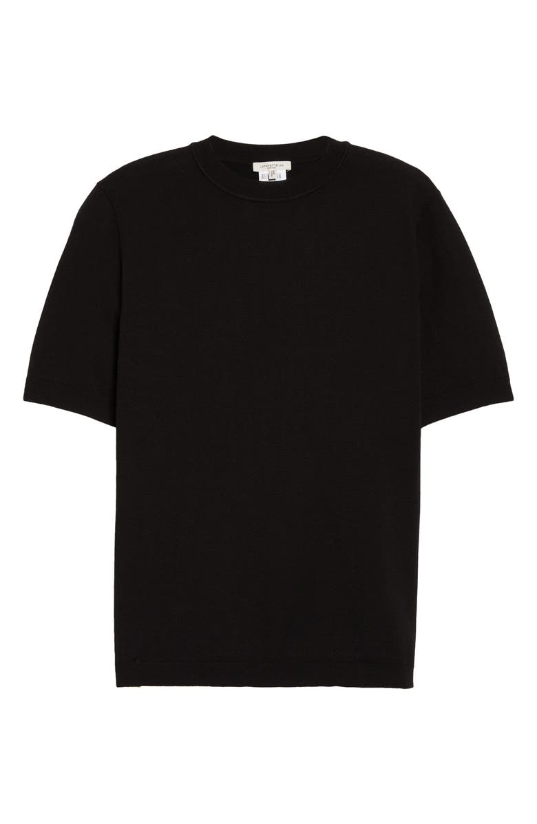 Lafayette 148 New York Short Sleeve Sweater, Alternate, color,