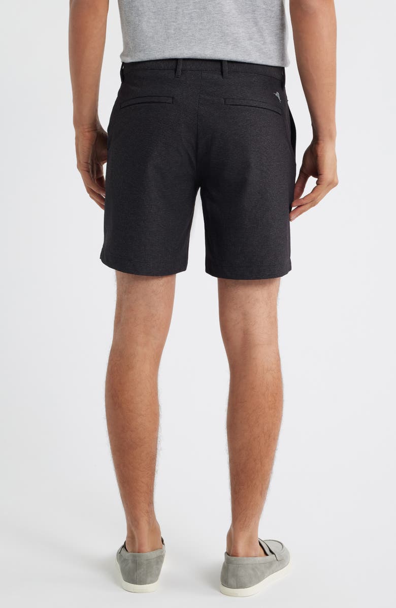 Tommy Bahama Chip Shot IslandZone<sup>®</sup> Stretch Nylon Blend Ripstop Shorts, Alternate, color, Black