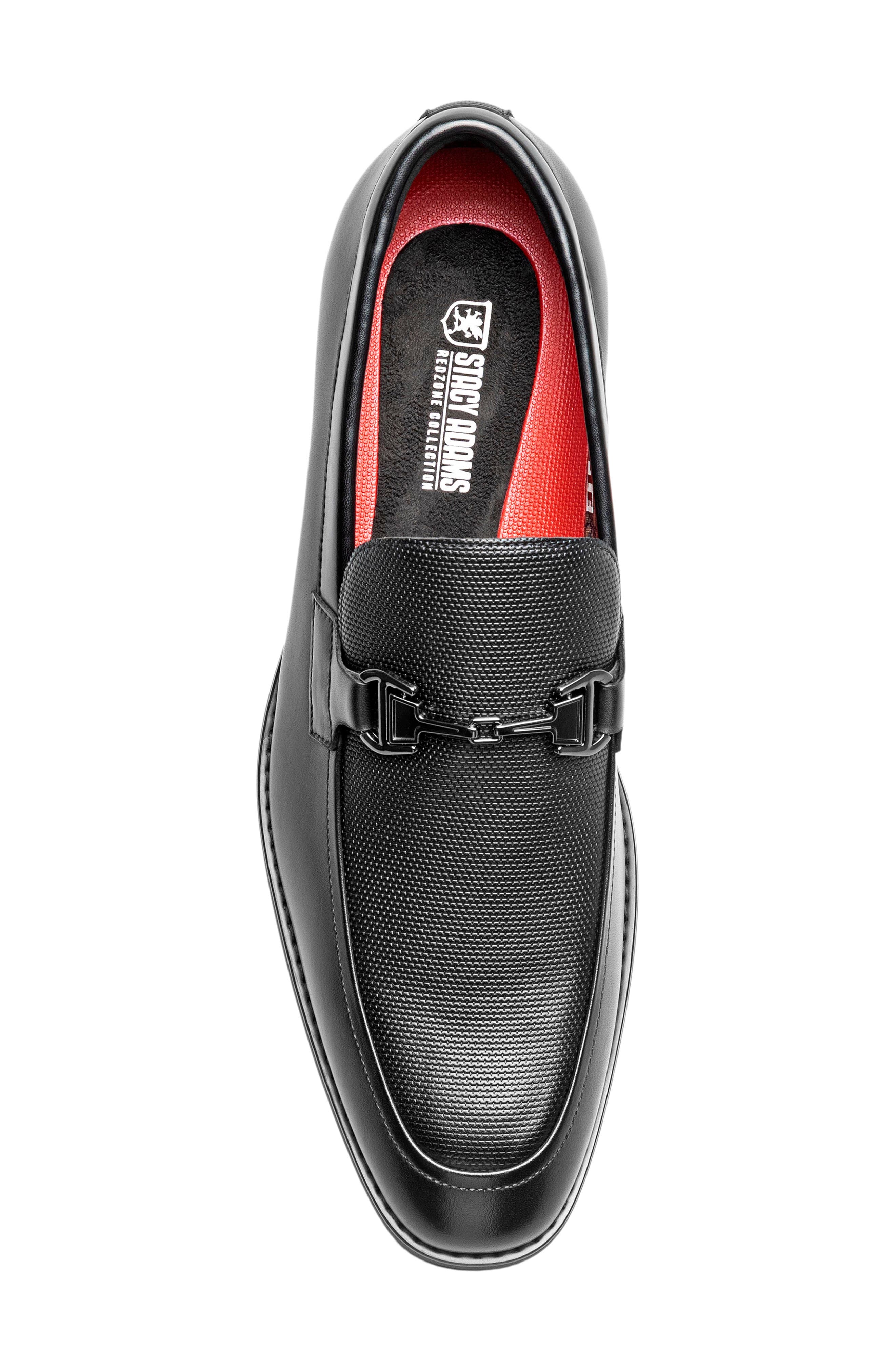 Lawton Moc Toe Slip-On, Alternate, color, BLACK