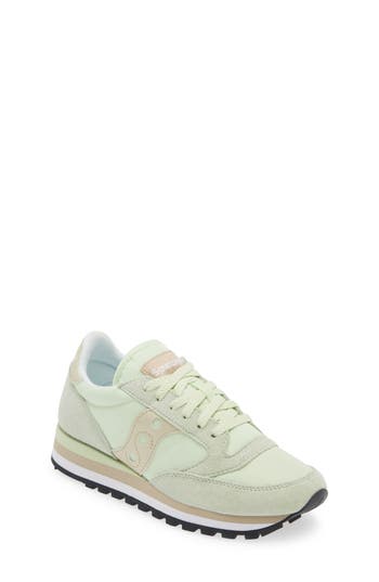 Saucony Jazz Triple Sneaker In Green/gold