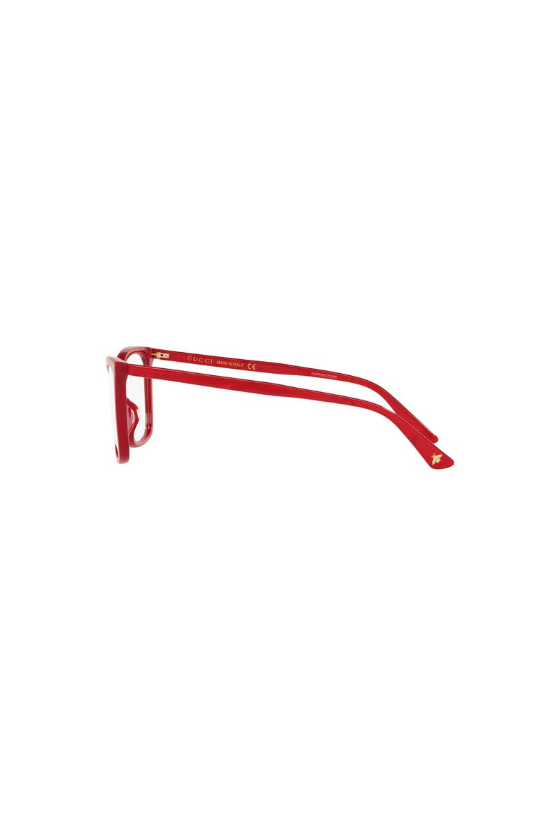 56mm Cat Eye optical glasses, Alternate, color, Red