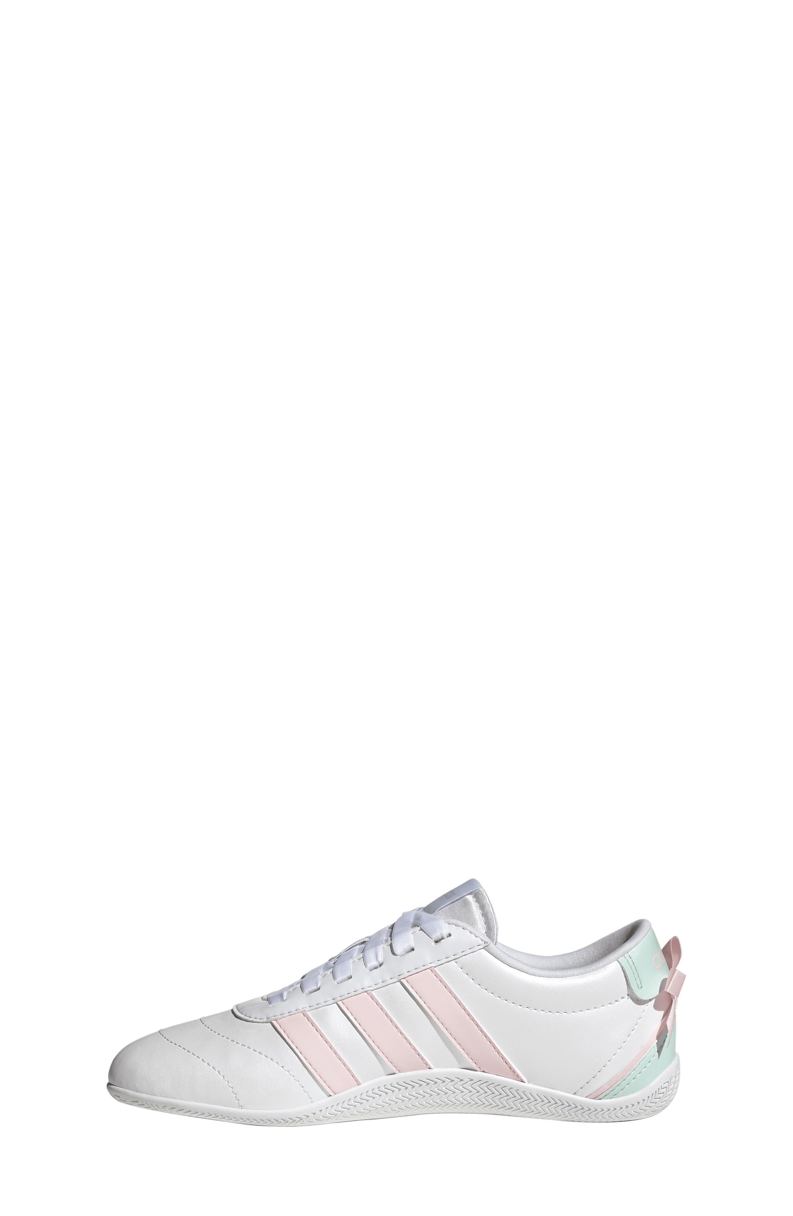 adidas Grand Court Lo, Alternate, color, White/ Pink/ Halo Mint