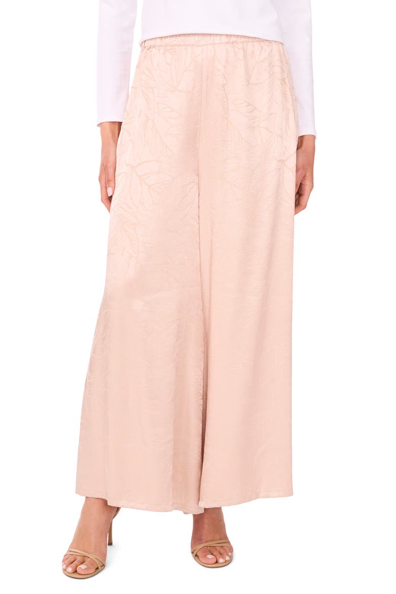 Pull-On Wide Leg Pants, Main, color, NATURAL