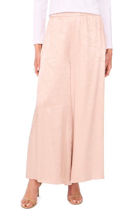 Pull-On Wide Leg Pants