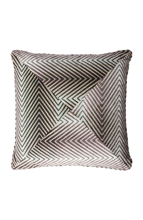 Missoni Home Ziggy Cushion 60x60 Cm In Gray