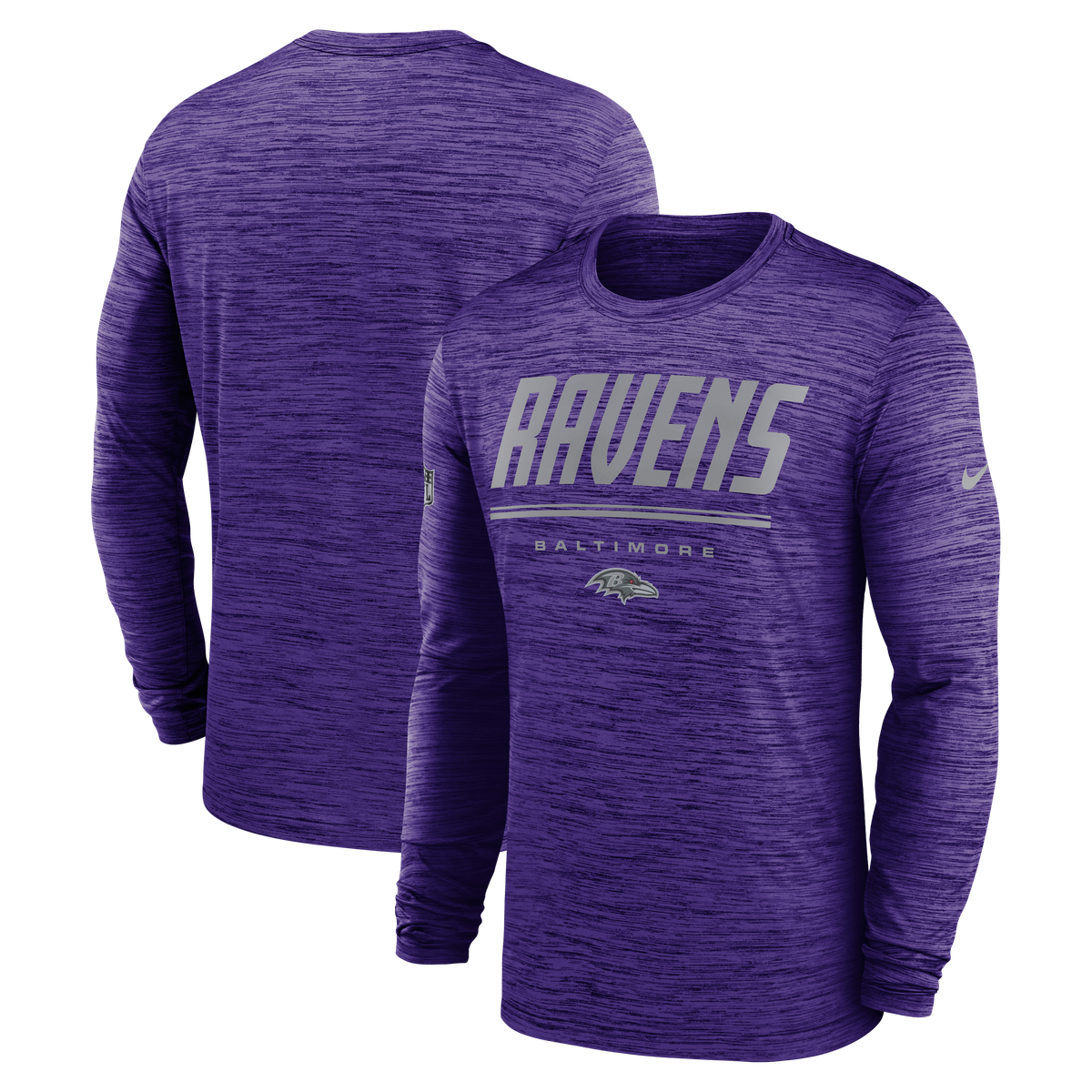 Nike Men's Nike Purple Baltimore Ravens Sideline Offensive Transition ...