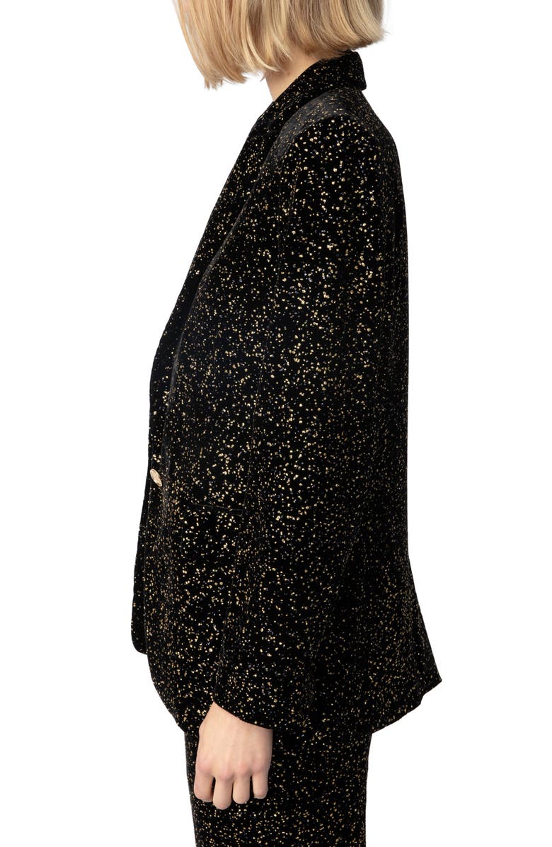 Zadig & Voltaire Valse Jacket, Alternate, color, 