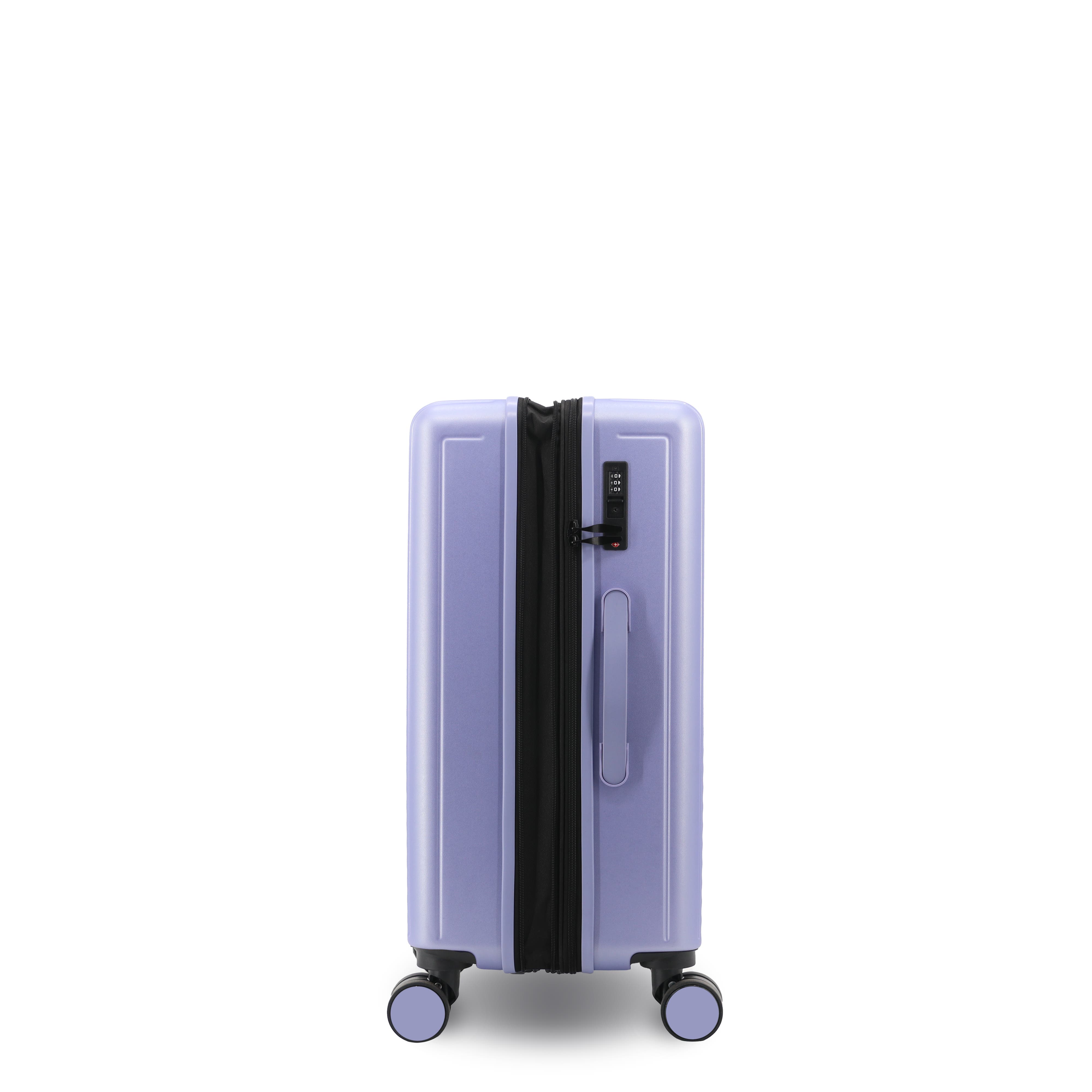 J World North Hardside Carry-on Luggage 20'', Alternate, color, Misty Purple
