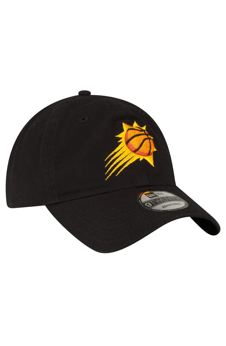 New Era Men's New Era Black Phoenix Suns Team 2.0 9TWENTY Adjustable Hat, Alternate, color, Black